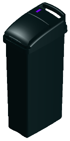 Sensor Sanitary Bin Black